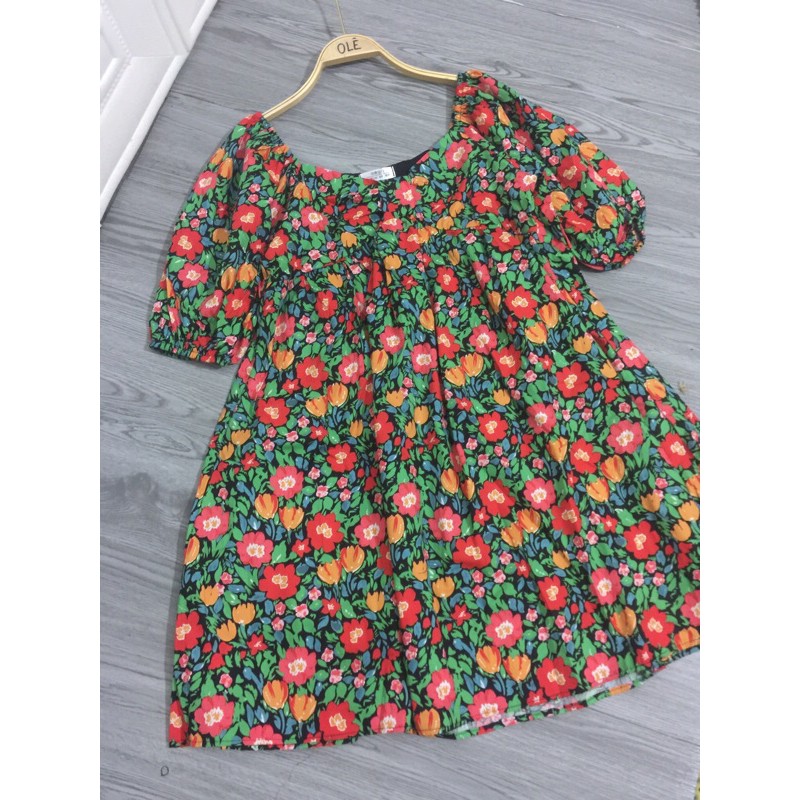 Váy Hoa Nhí Nữ Nhiều Mẫu Dáng Babydoll Đáng Yêu Chất Nhẹ Mát ( kèm ảnh thật ) | BigBuy360 - bigbuy360.vn