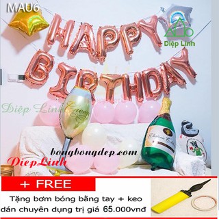 Sét bong bóng sinh nhật người lớn