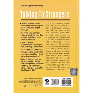 Sách - Đọc Vị Người Lạ - Talking To Strangers