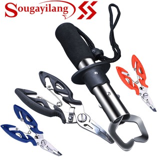 Kẹp Gỡ Cá Sougayilang Bằng Thép Không Gỉ Thiết Kế Vòng Đỡ Kèm Phụ Kiện Điều Khiển