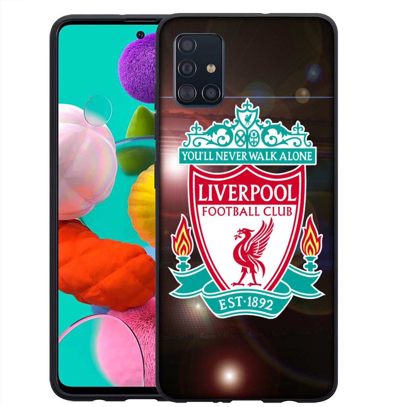 Samsung Galaxy A02S J2 J4 J5 J6 Plus J7 Prime A02 M02 j6+ A42 + Casing Soft Silicone logo Liverpool Football Phone Case