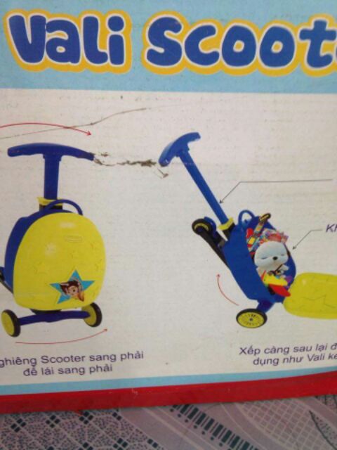 Vali scooter new - Thanh lý