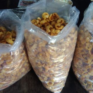 Sỉ và lẻ da heo chiên giòn Mebi  vị tỏi cay (1 ký)