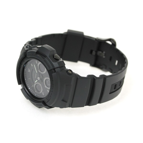 Đồng hồ nam dây nhựa Casio G-Shock chính hãng Anh Khuê AW-591BB-1ADR (46mm)