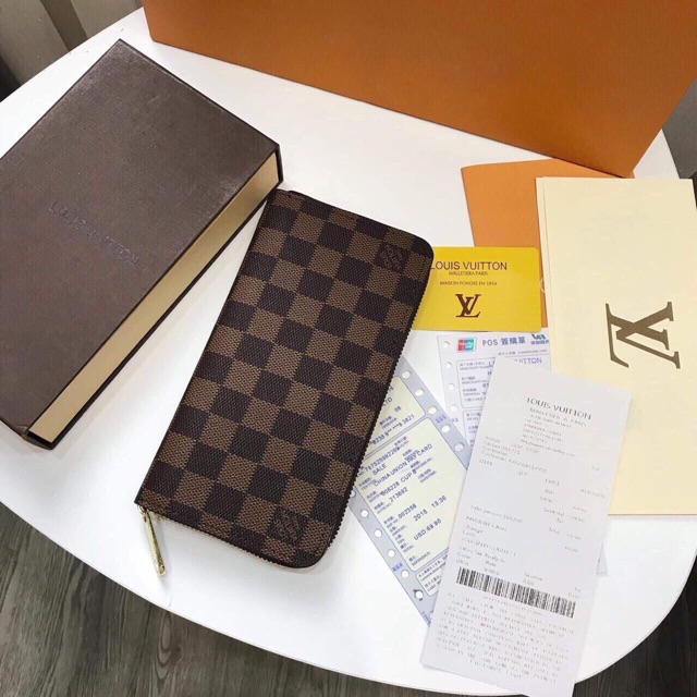 Ví LV KHOÁ KÉO size 20 fullbox