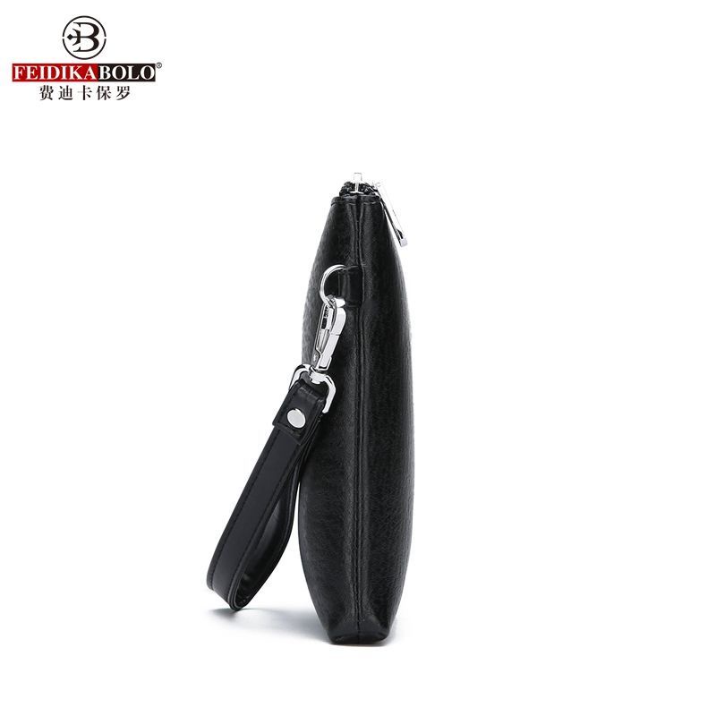 Ví da cầm tay mềm mại cỡ lớn thiết kế thời trang cho nam