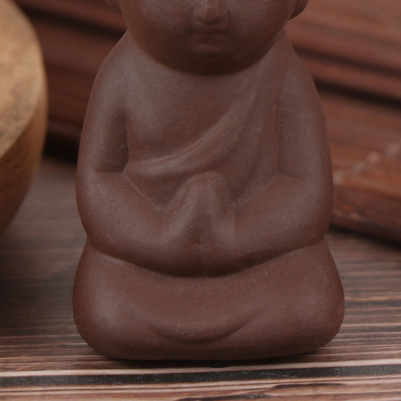1 Tượng Phật Mini Bằng Gốm Dùng Trang Trí Nhà Cửa