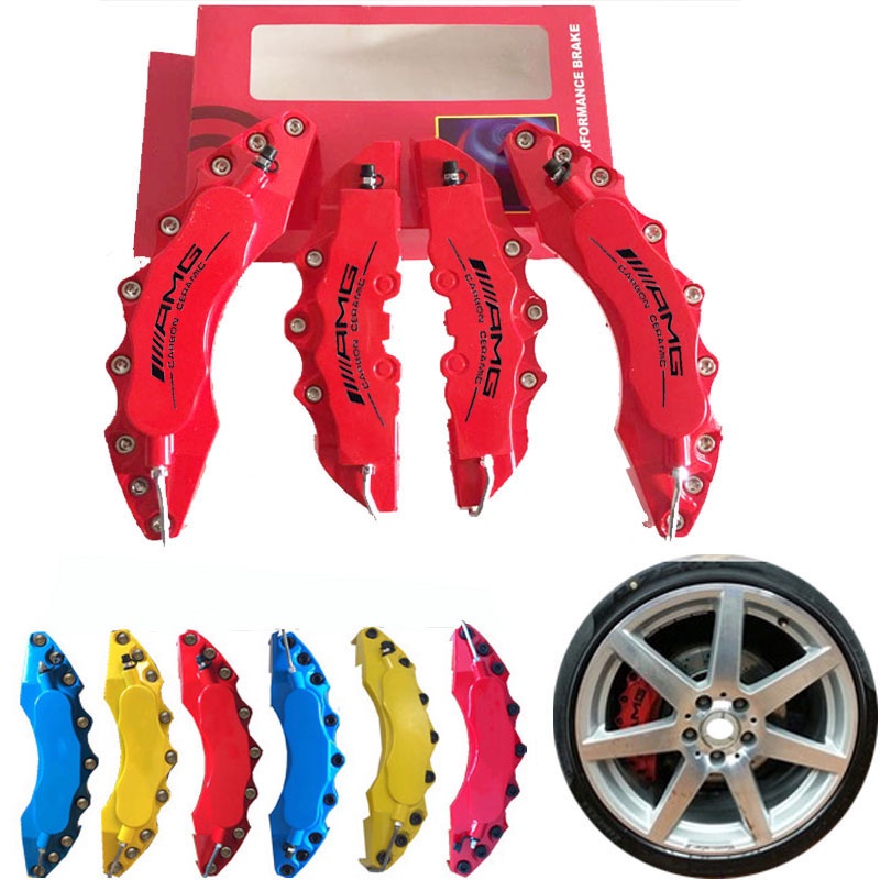Ốp Bọc Kẹp Phanh Trước Và Sau Chuyên Dụng Cho Xe Hơi BENZ AMG