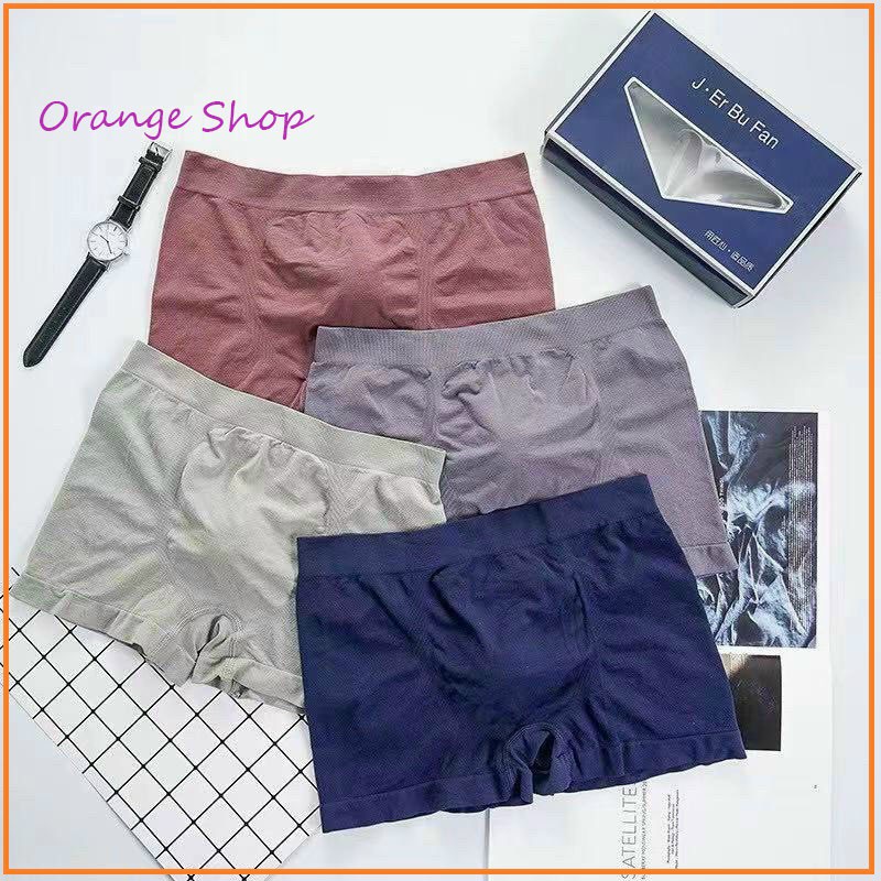 Combo 4 quần sịp cotton co giãn thoải mái thương hiệu BuFan