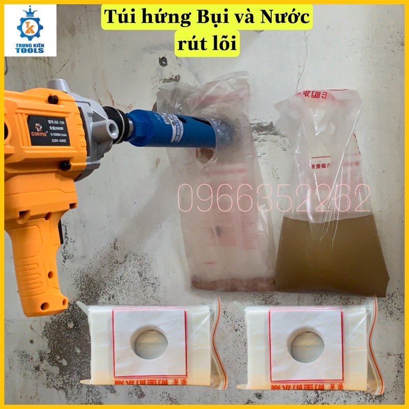 TÚI hứng Bụi và Nước khoan rút lõi LOẠI I
