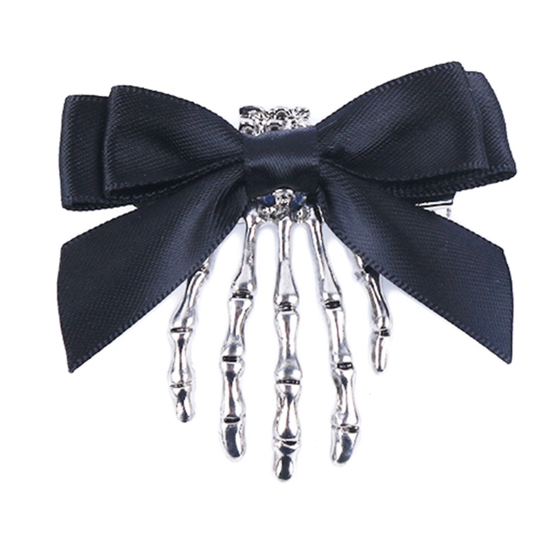 Kẹp Tóc Hình Bộ Xương Hóa Trang Halloween Chống Trượt 10MK