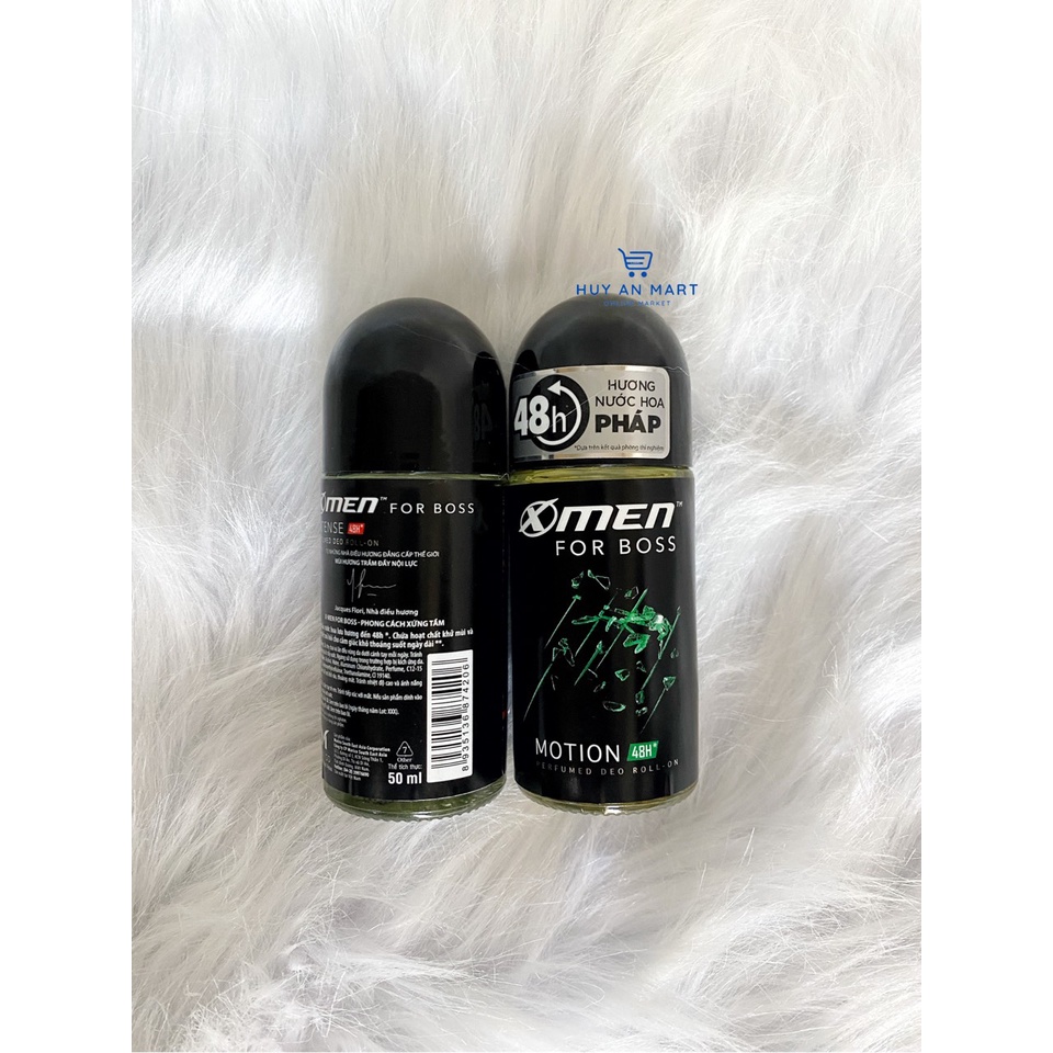 Lăn khử mùi Xmen For boss hương nước hoa 50ml