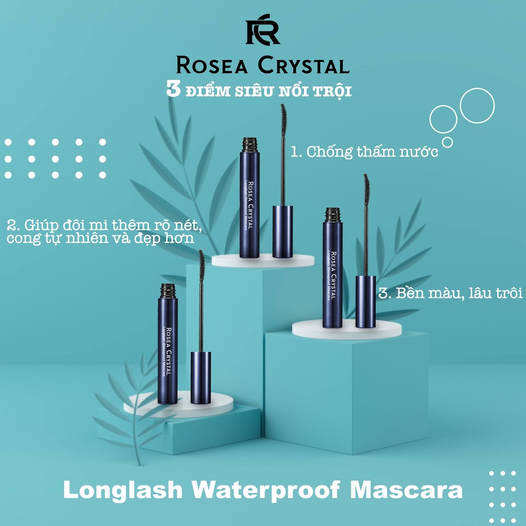 Mascara làm dài, cong và làm tơi mi Longlash Waterproof Mascara