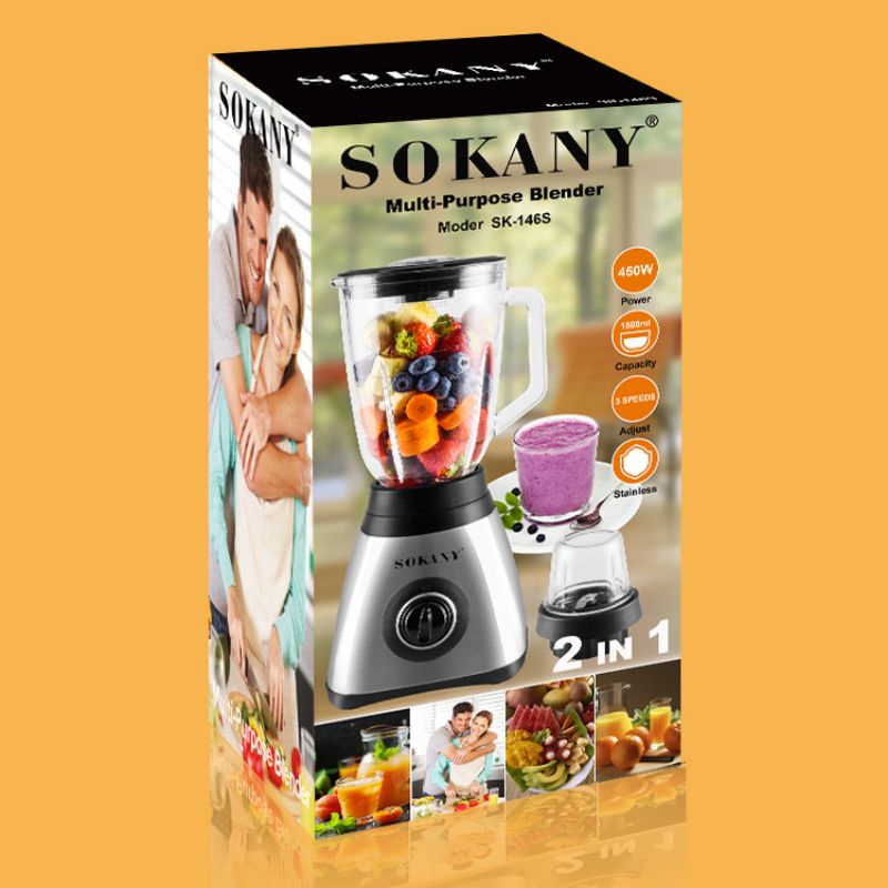 Máy xay sinh tố Sokany SK-146S,,,