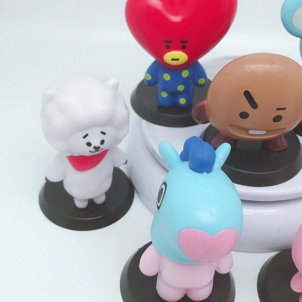 Set 7 Mô Hình Các Thành Viên Nhóm Bts