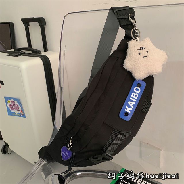 Túi Đeo Chéo Trước Ngực Phong Cách Harajuku Nhật Bản Thời Trang Dành Cho Nam Nữ