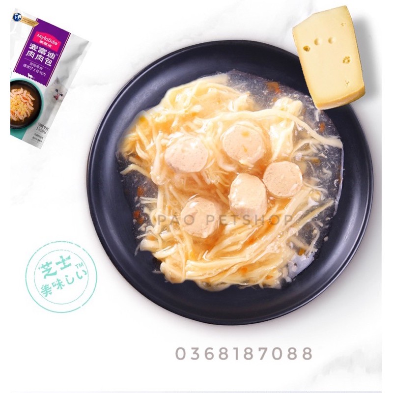 PATE MYFOODIE GÀ xé sợi mềm thơm mix các vị