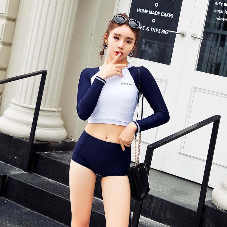 Đồ bơi dài tay thun lạnh 1704 | BigBuy360 - bigbuy360.vn