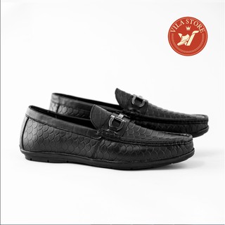 Giày lười da thật , giày lười da bò