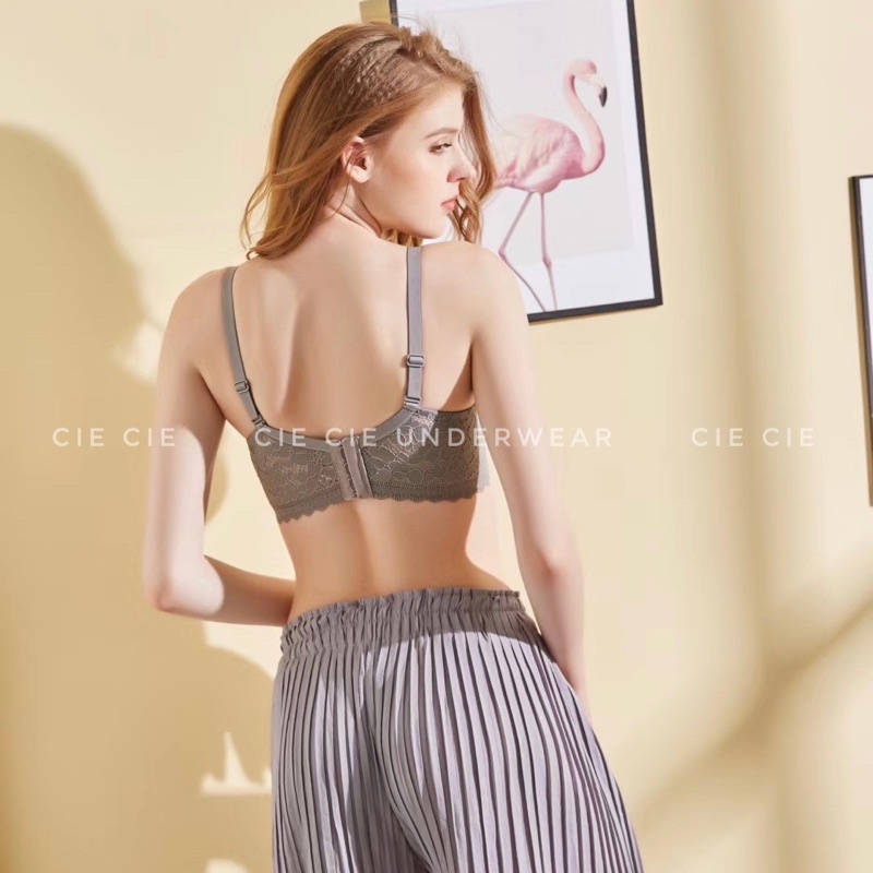 Áo ngực không gọng bra ren quả chéo quảng châu cao cấp siêu xinh ôm người tôn dáng mã 1998