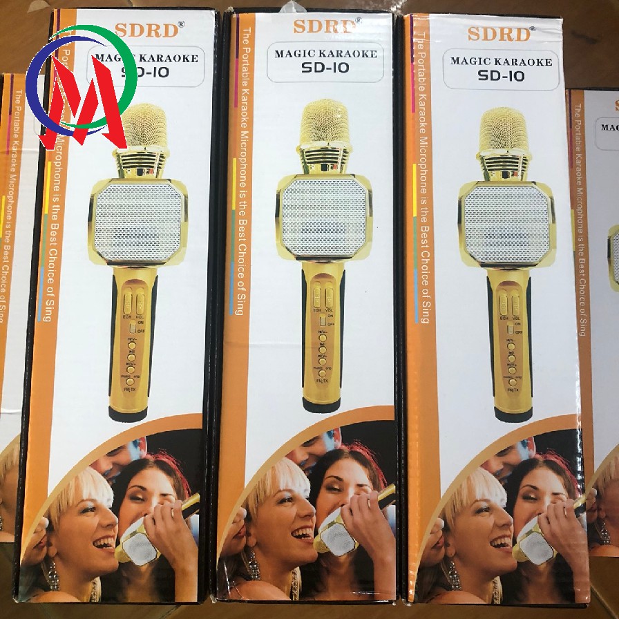 [Siêu tiết kiệm] Micro karaoke SD10 âm chuẩn - BH 3 tháng