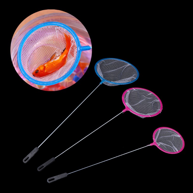 Vợt bắt cá bằng nhựa dày hình tròn tiện dụng