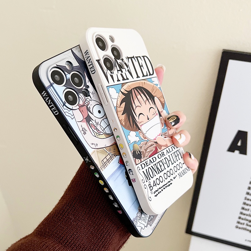 Side Pattern Cartoon Luffy Astronaut Phone Case For iPhone 6 6s 6 Plus 6s Plus iPhone 7 8 7 Plus 8 Plus Soft Protective Cover For iPhone X XS XS Max iPhone 11 Pro Max