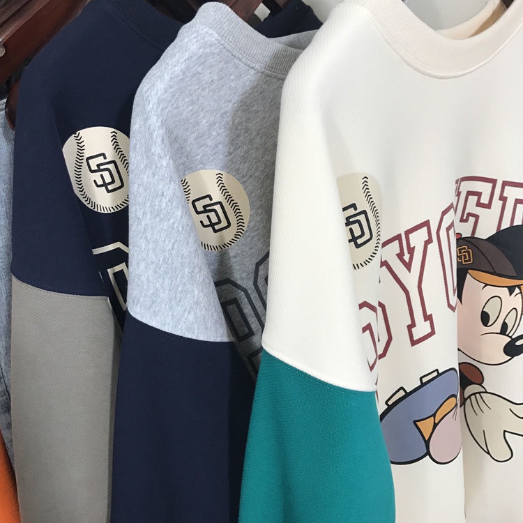 Áo Sweater Cổ Tròn Dáng Rộng In Họa Tiết Hoạt Hình Phối Màu Dễ Thương Thời Trang Mùa Thu 2022 Cho Bé Gái