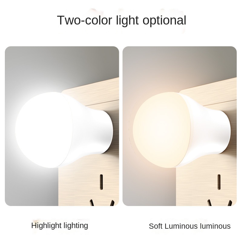 Đèn LED Đọc Sách Hình Tròn Nhỏ Cổng Sạc USB Gắn Điện Thoại/ Đọc Sách