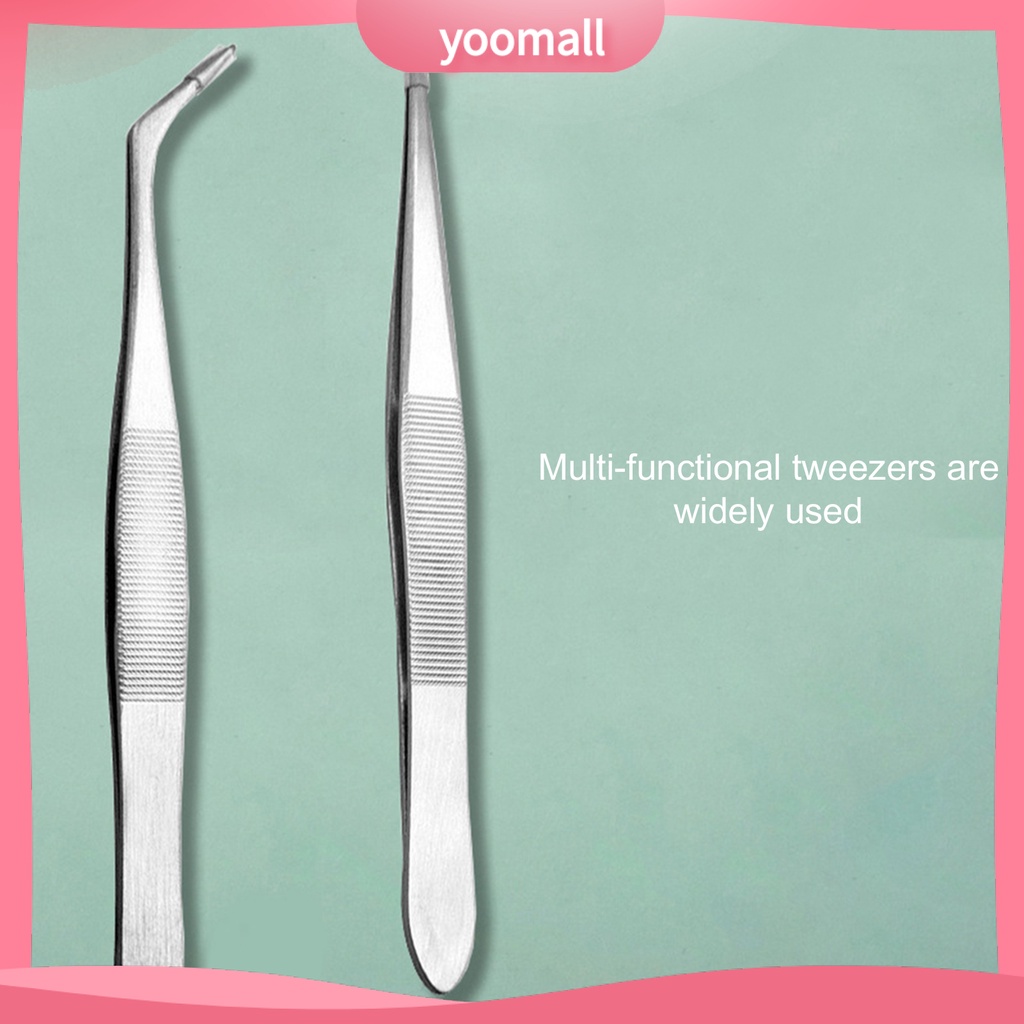 [Hàng mới về] Nhíp gắp lông mi đa năng bằng thép không gỉ chất lượng cao