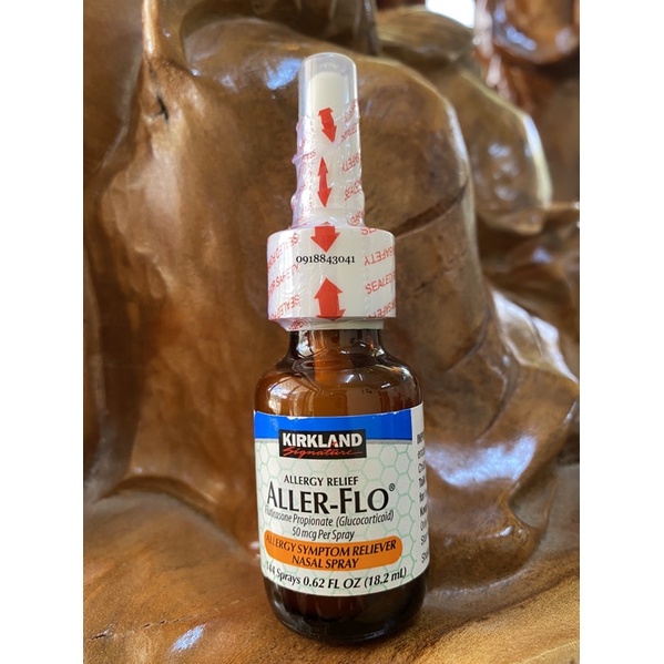 Xịt viêm mũi xoang Kirkland Aller- Flo chai 18,2ml [Mỹ]
