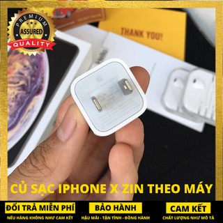 Củ sạc vuông IPhone XS zin theo máy - sử dụng được cho IPhone 6/6S/6PLUS/7/7PLUS/8/8PLUS/X/XSMAX