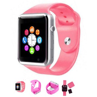 Đồng Hồ Thông Minh Giá Rẻ - SmartWatch AT1 màu hồng dành cho phái nữ