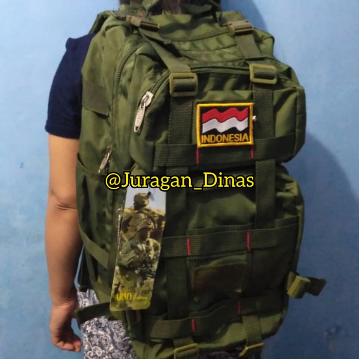 Túi Phông Nền Màu Xanh Lá Cây Quân Đội TNI Ari Quân Đội Hàn Quốc