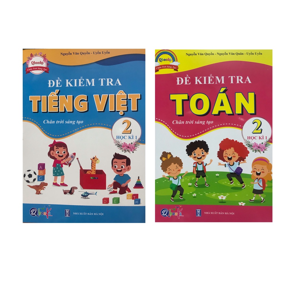 Sách - Combo Đề kiểm tra Tiếng Việt và Toán 2 học kì 1 : Chân trời sáng tạo