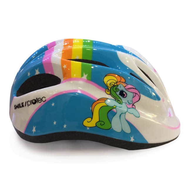 Nón bảo hiểm trẻ em Protec ngựa Pony trắng