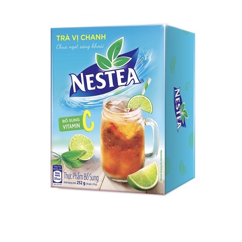 HỘP 18 gói 14g Trà NESTEA vị chanh