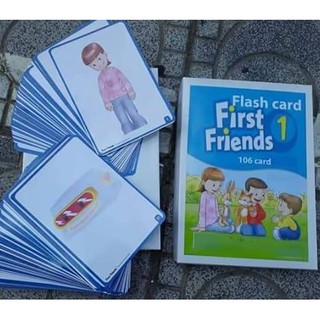Bộ thẻ first friend 1, 2, Fam 1 khổ A5 1 mặt Sjm 12/10