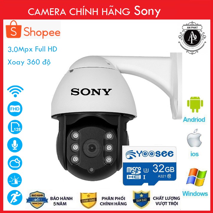 Camera WIFI - Camera Ip Giám Sát Ptz carecam 2020  Ngoài Trời Xoay Theo Chuyển Động 1080P Chính Hãng | BigBuy360 - bigbuy360.vn