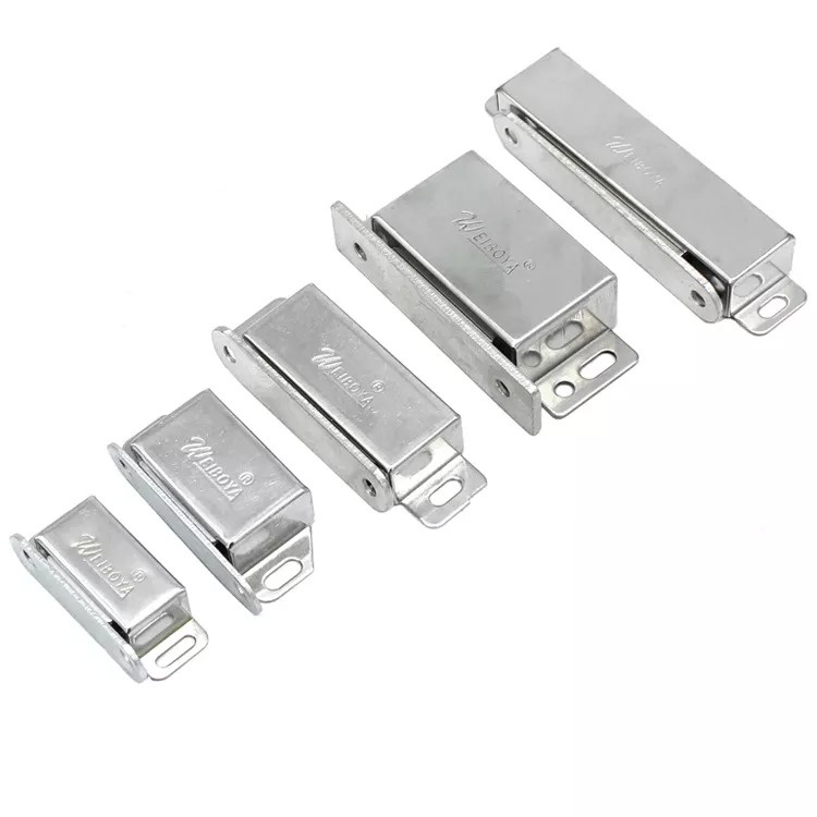 Nam châm cửa inox size 47x16mm