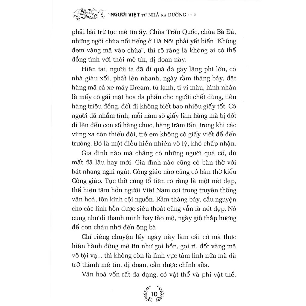 Sách - Người Việt Từ Nhà Ra Đường