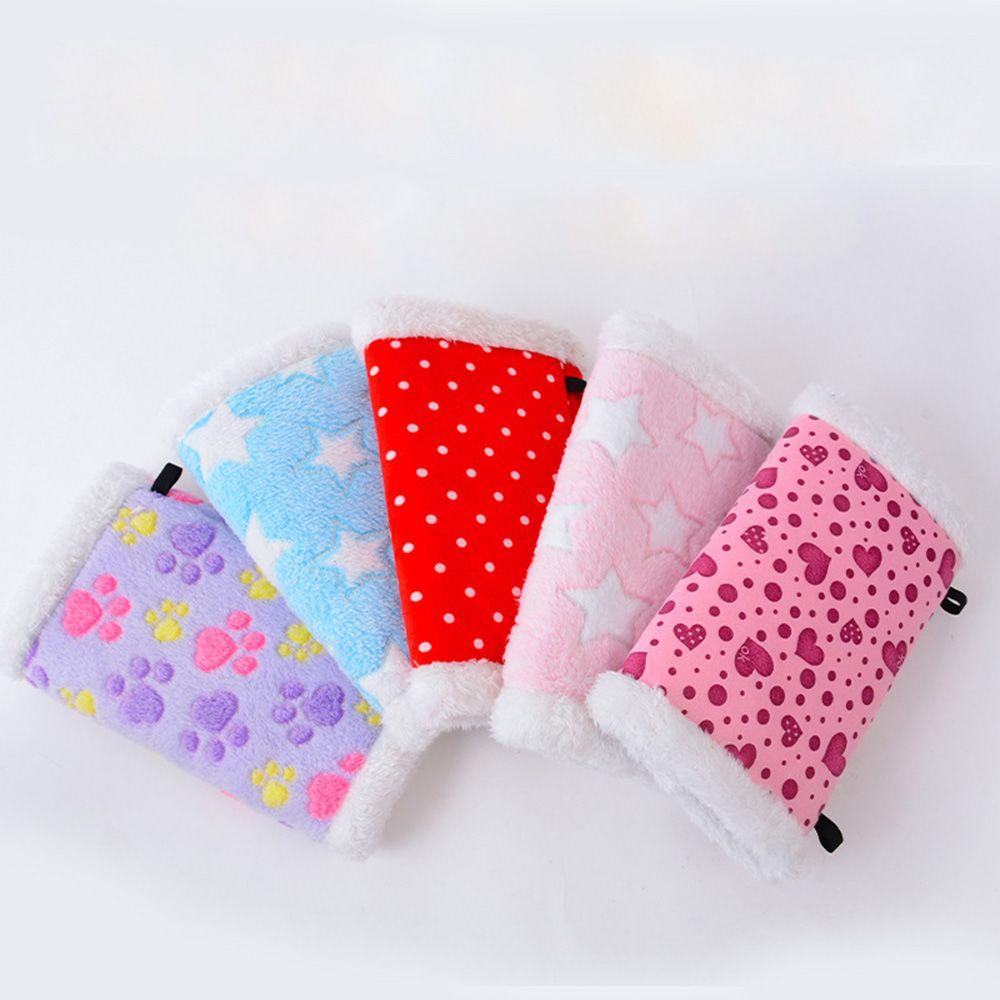 LEISURE Tổ Ngủ Cotton Ấm Áp Dễ Thương Cho Chuột Hamster