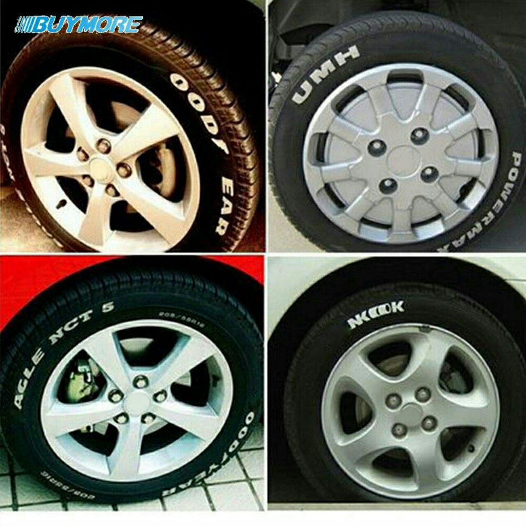 Bút vẽ lốp xe màu trắng