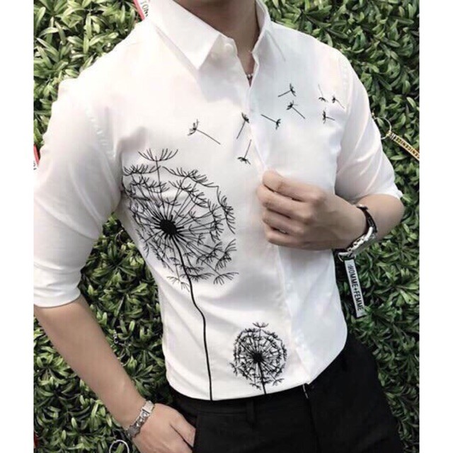 Somi nam tay dài in hoạ tiết BCA TT05130