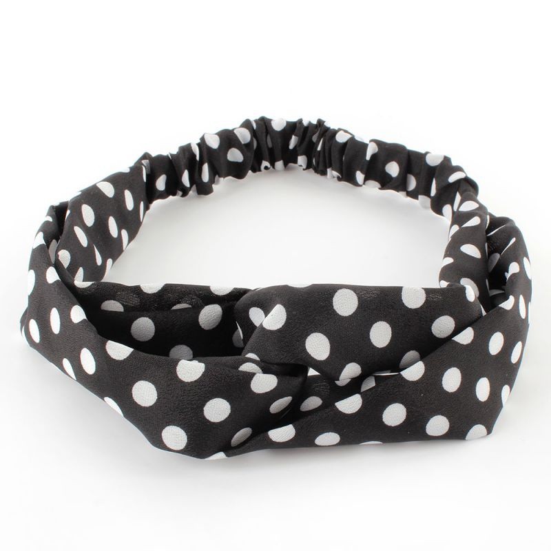Băng đô turban vải cotton cho bé