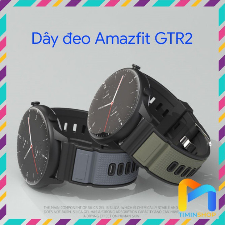 Dây đồng hồ Amazfit GTR 2/ 2e/ GTR 47mm - chính hãng SIKAI