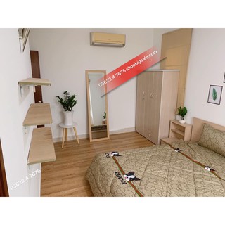 Gương soi toàn thân vân gỗ