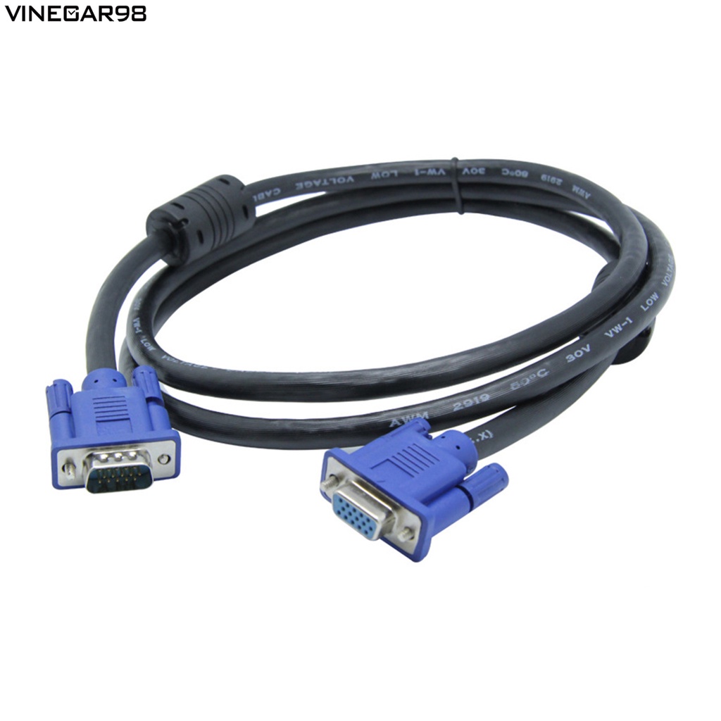 vinegar98 Lightweight VGA Extension Wire Male to Female Extension Cable No Delay for Computer | BigBuy360 - bigbuy360.vn