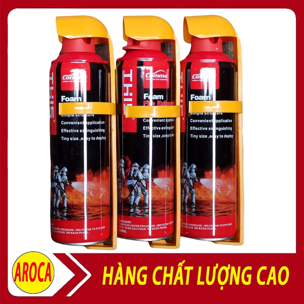 Bình Cứu Hỏa Mini - Chai Xịt Chữa Cháy Trên Ô Tô - THIS Foam Fire Exstinguisher AROCA