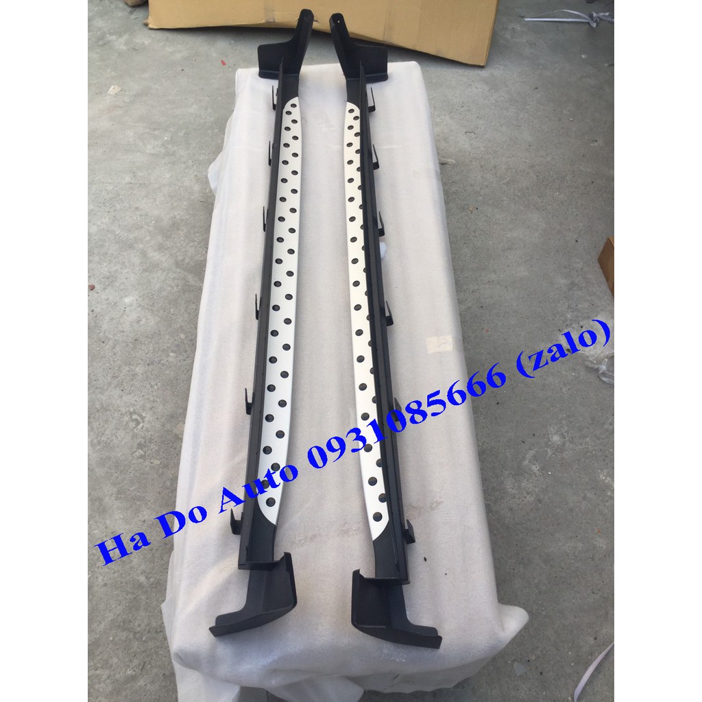Bậc lên xuống cx5 2013 2014 2015 2016 2017 mẫu chấm bi - Bệ Bước Chân CX5 2013/2017